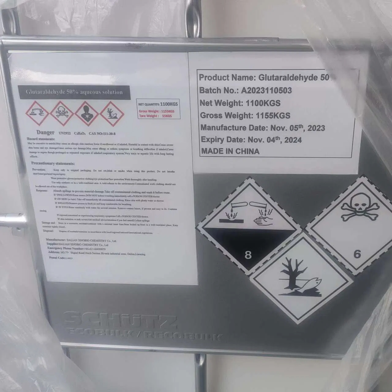glutaraldehyde Glutaraldehyd