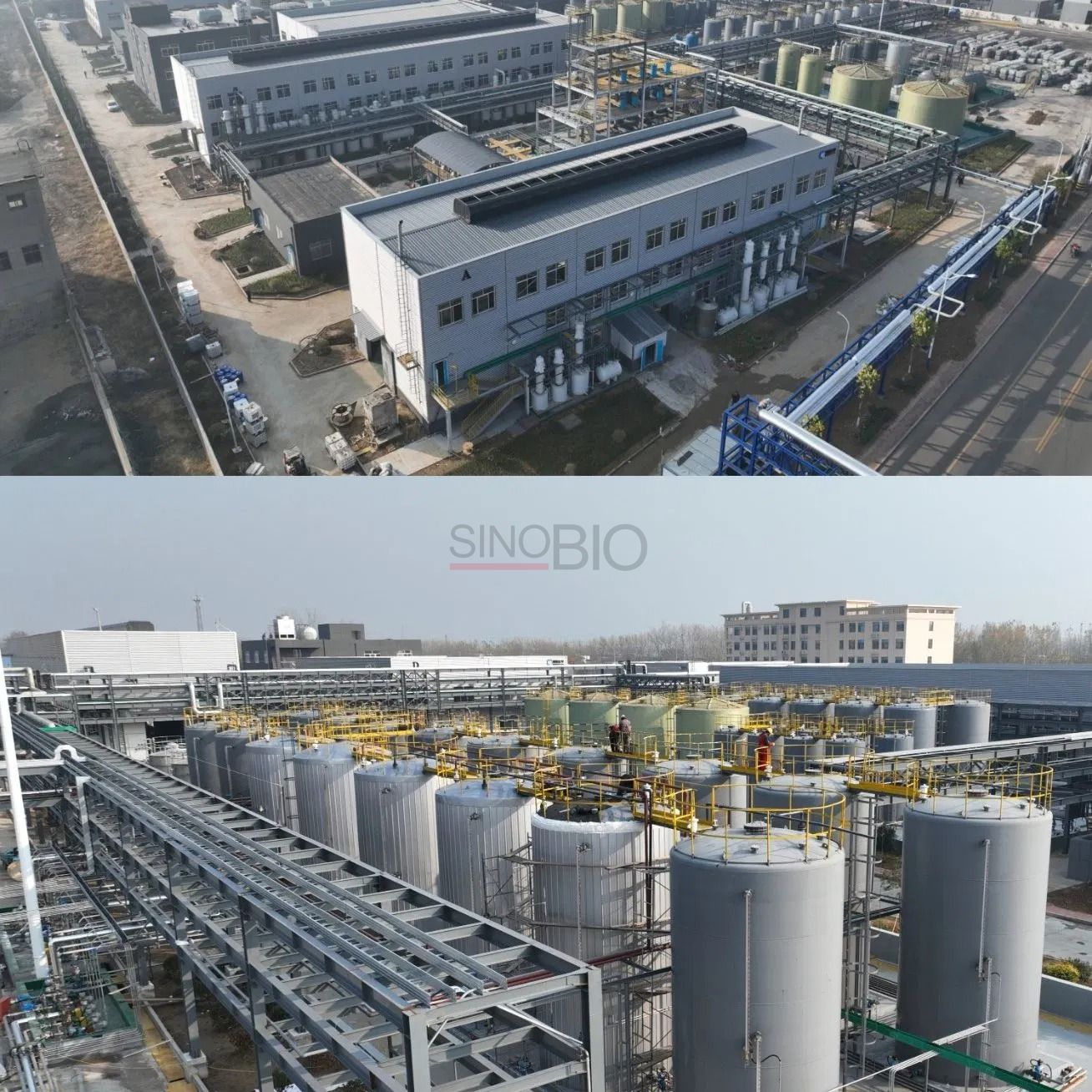 Verschiedene chemische Produkte für die Wasseraufbereitung in Kühltürmen