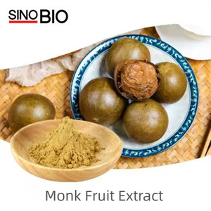 Natürlicher Mönchsfruchtsüßstoff Mogrosid V 50 % Pulver Luo Han Guo Mönchsfruchtextrakt CAS 88901-36-4